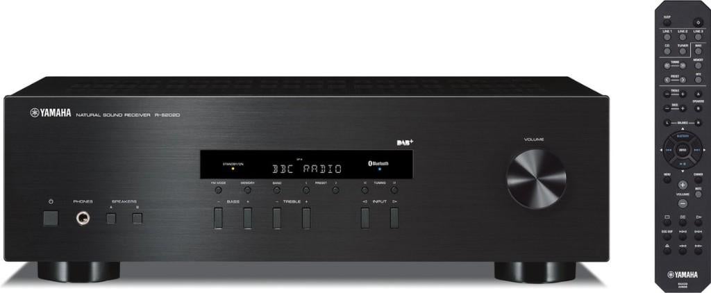 Ampli Yamaha  R S202D + 2 enceintes KEF, Enlèvement, Comme neuf, 60 à 120 watts, Yamaha