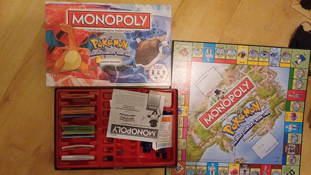 jeu de plateau new Monopoly Pokemon Kanto Monopoly, 1 ou 2 joueurs, Enlèvement ou Envoi, Neuf, Monopooly