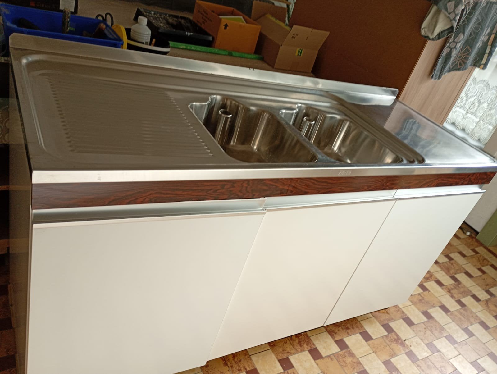 Gootsteen Inox Franke, Ophalen, Gebruikt