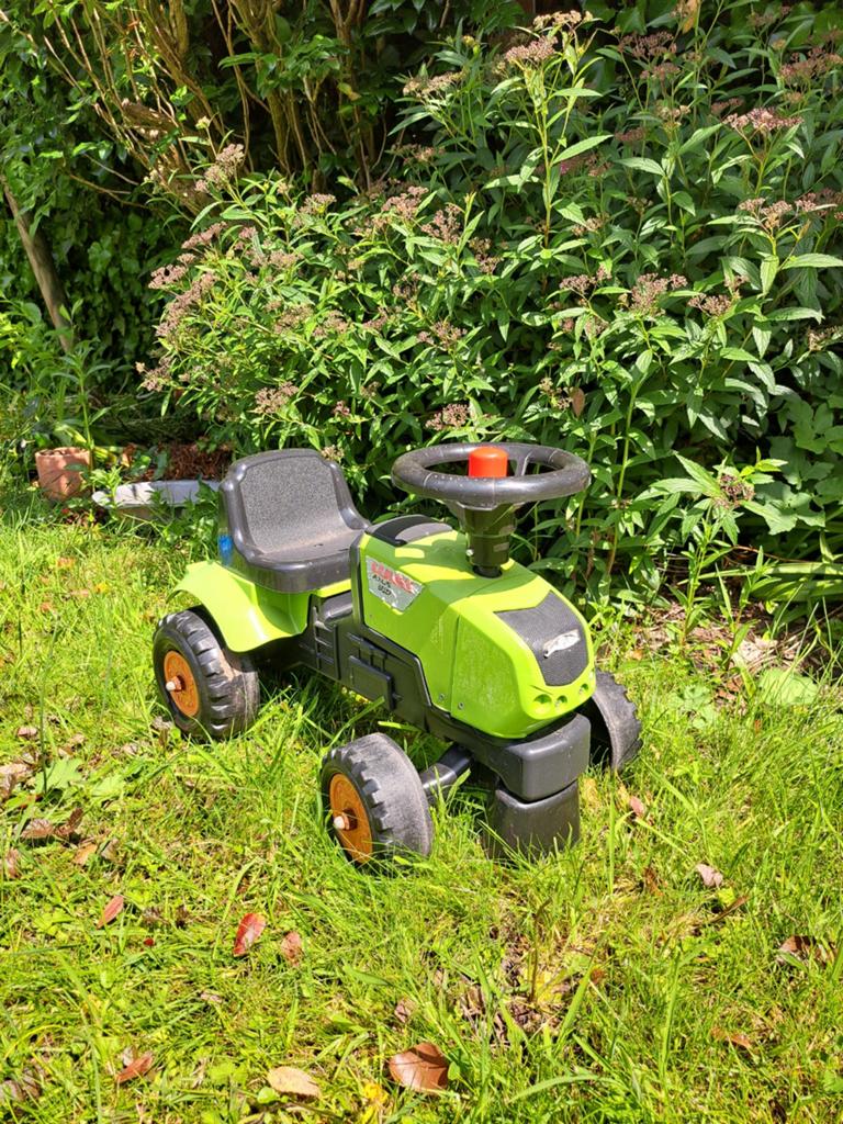 Falk  Claas Axos 310 looptractor, Kinderen en Baby's, Speelgoed | Buiten | Voertuigen en Loopfietsen, Ophalen