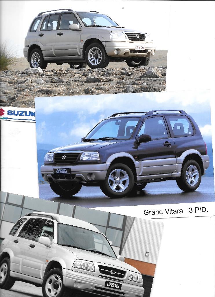 SUZUKI GRAND VITARA, photos de presse 2000, Enlèvement ou Envoi, Comme neuf, Autres marques