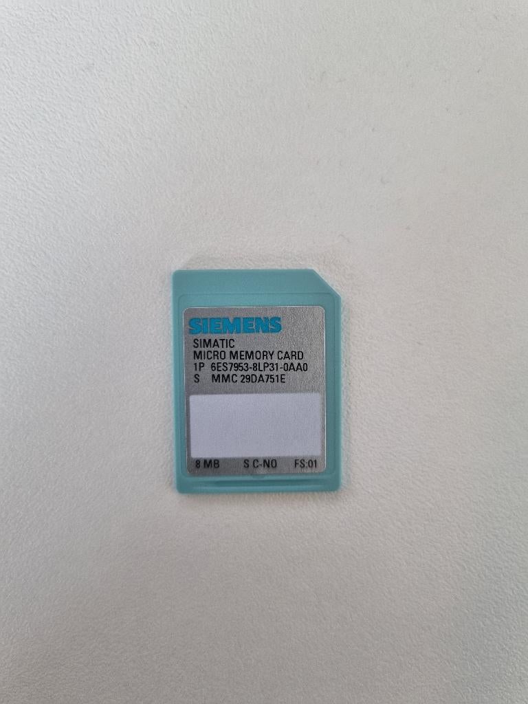 Siemens Simatic MMC 8MB, Ophalen of Verzenden, Zo goed als nieuw