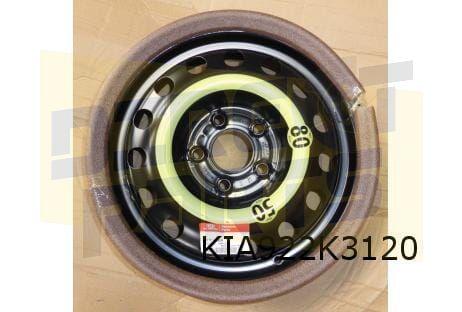 Hyundai/Kia noodvelg staal 16" (thuiskomer) Origineel! 52910, -, Verzenden, -, Nieuw