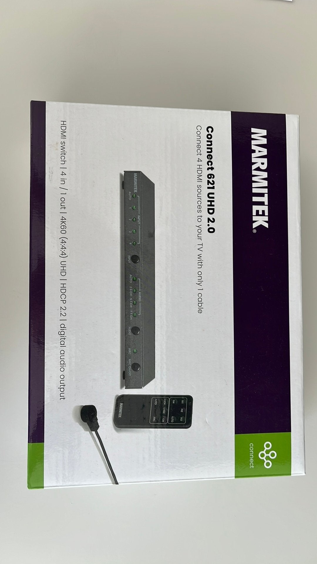 Marmitek Connect 621 UHD 2.0, Ophalen, Nieuw