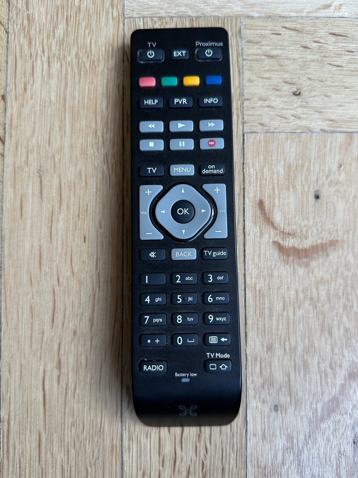Afstandsbediening Proximus - Scarlet, Ophalen of Verzenden, Zo goed als nieuw, Origineel, Tv