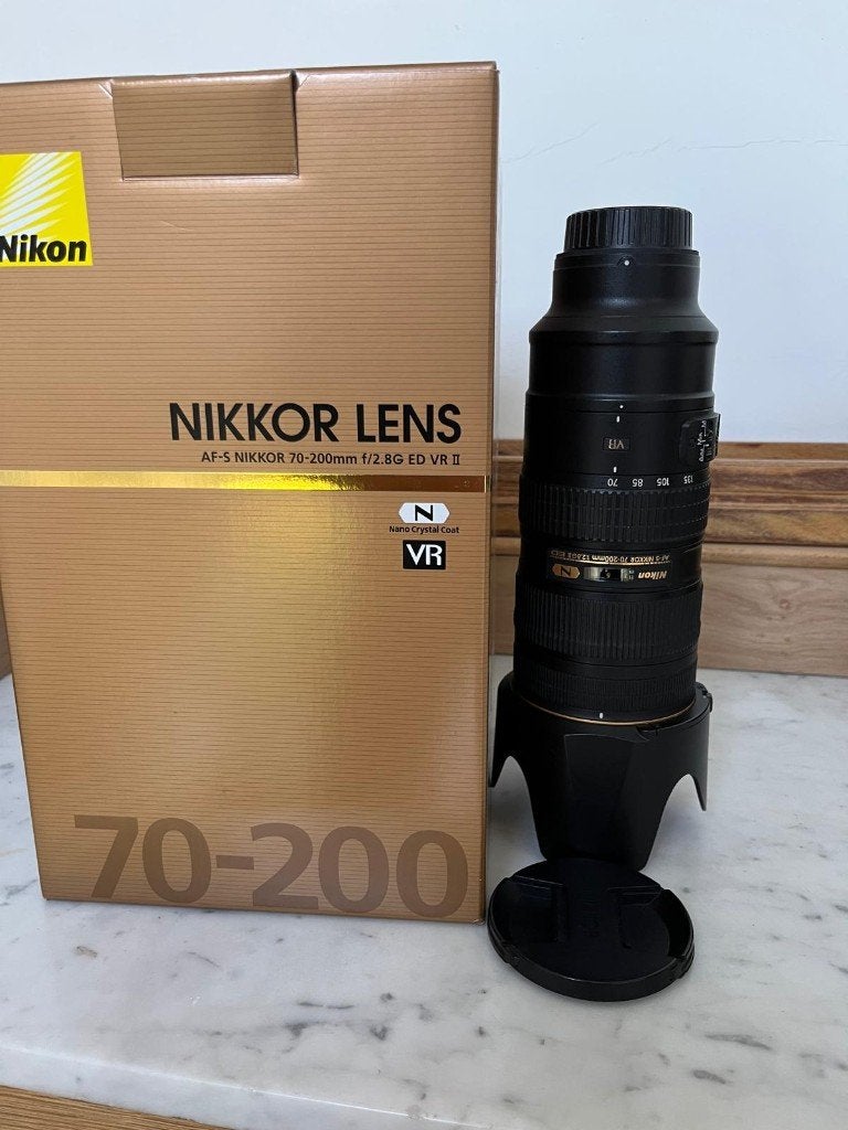 Nikon F lens nikkor 70-200mm F2.8G, Enlèvement, Comme neuf, Téléobjectif, Zoom