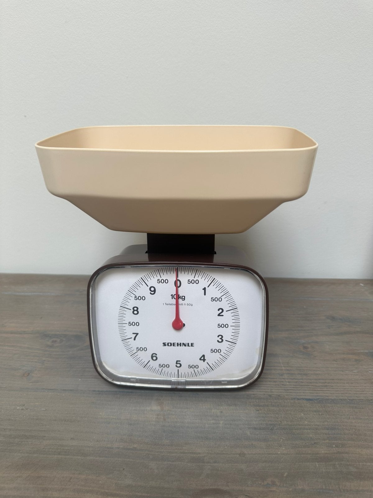 Vintage SOEHNLE Nobila Keukenweegschaal 10kg - Met doos, Elektronische apparatuur, Weegschalen, Ophalen, Zo goed als nieuw, Keukenweegschaal