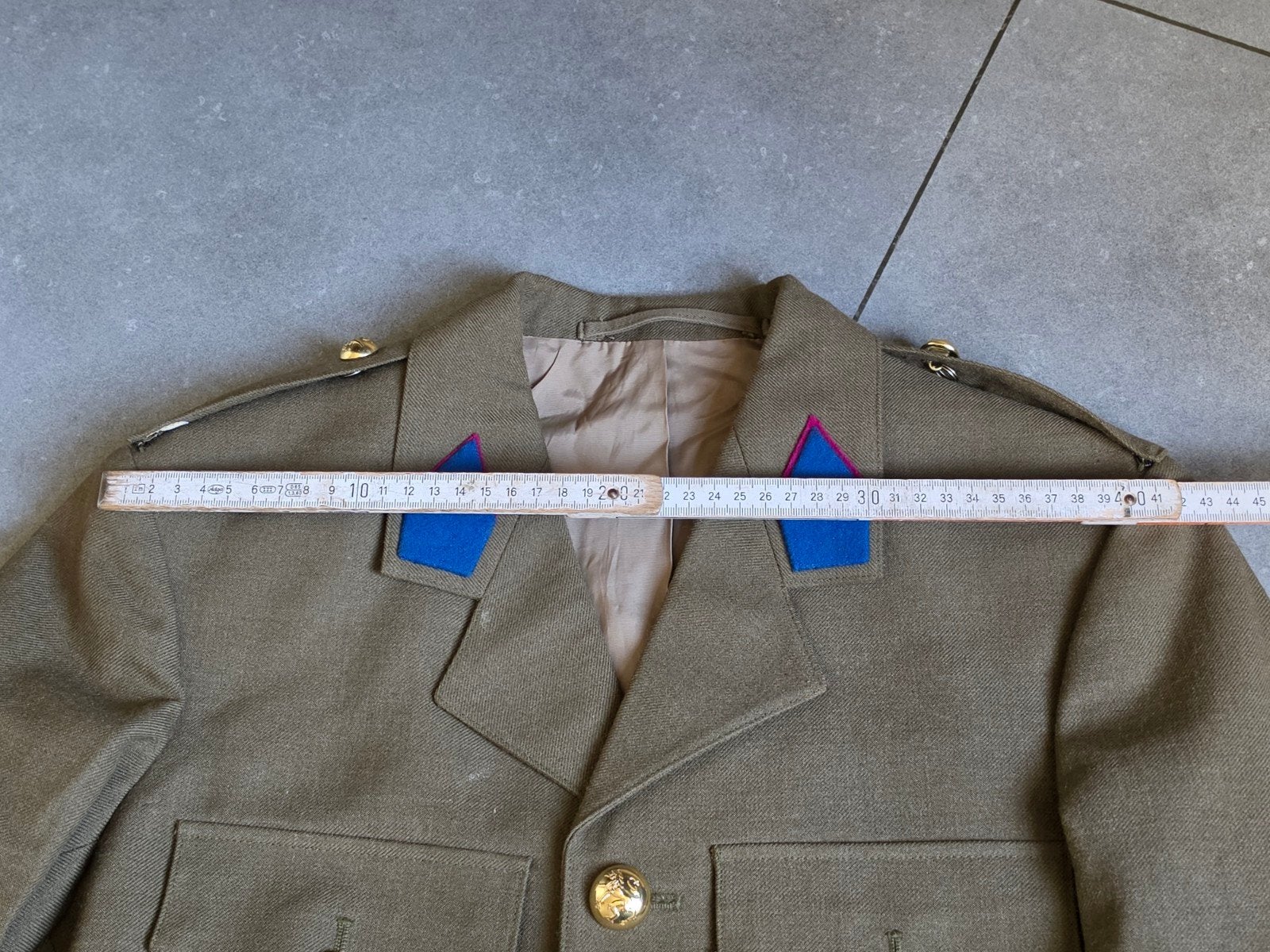 Uniform Belgisch Leger 4, Verzamelen, Ophalen of Verzenden