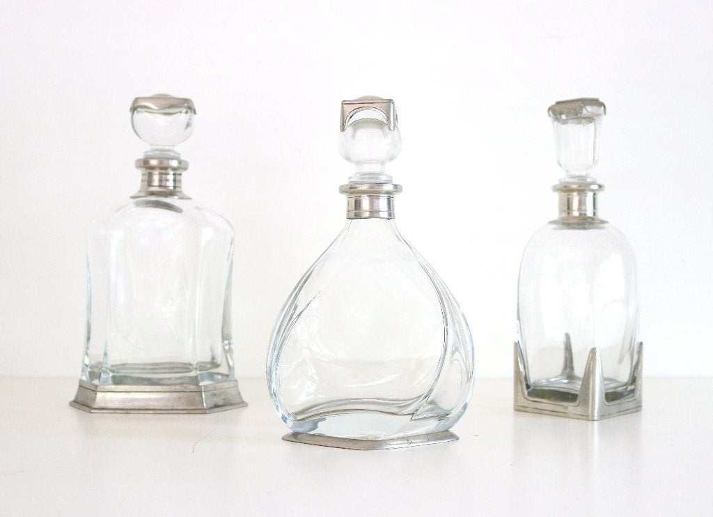 Decanter by Arte Italica - Vintage Whiskey Cognac karaf, Ophalen of Verzenden