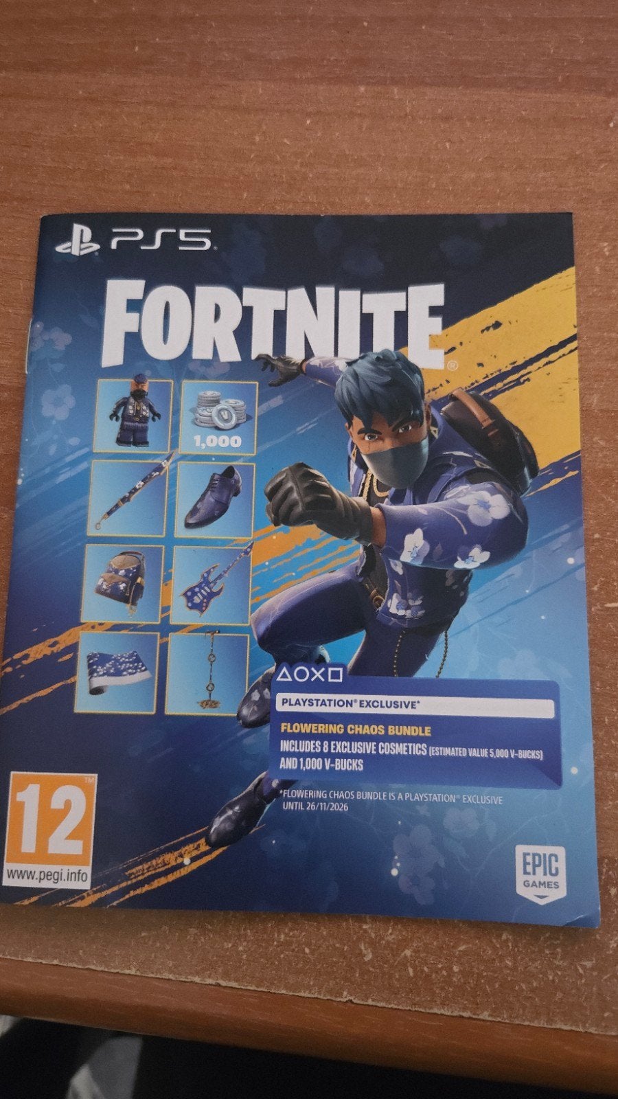 Fortnite 1000 V-Bucks + Florin Bundel Code, Ophalen of Verzenden, Nieuw