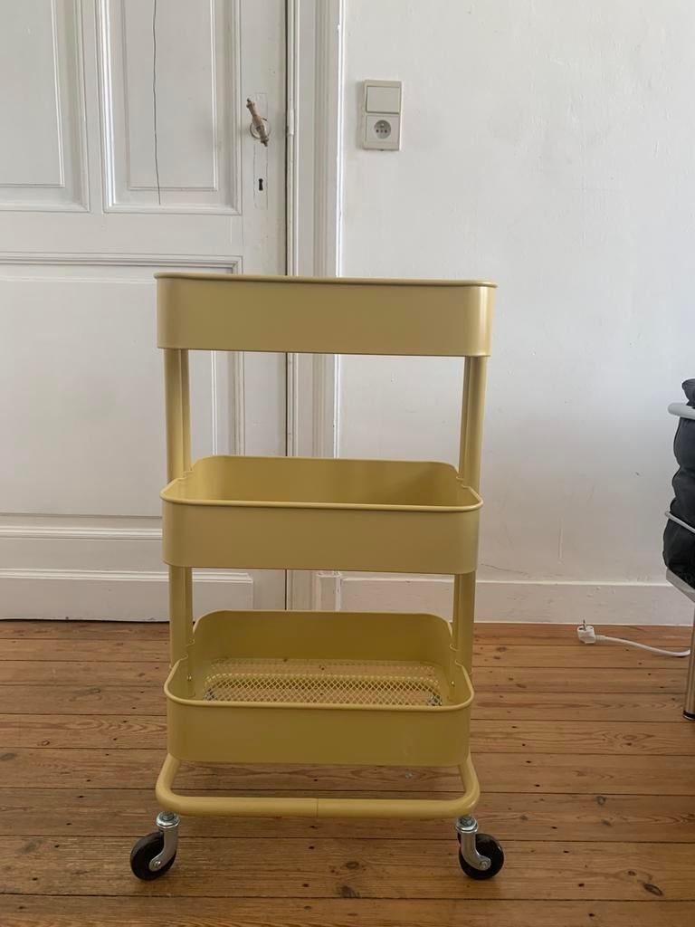 Gele rolkar ikea, Huis en Inrichting, Ophalen, Zo goed als nieuw