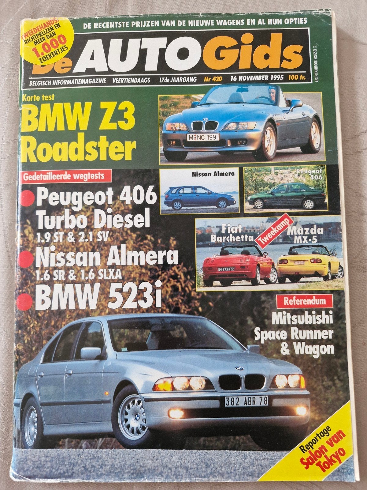 Autogids 420, Boeken, Ophalen of Verzenden