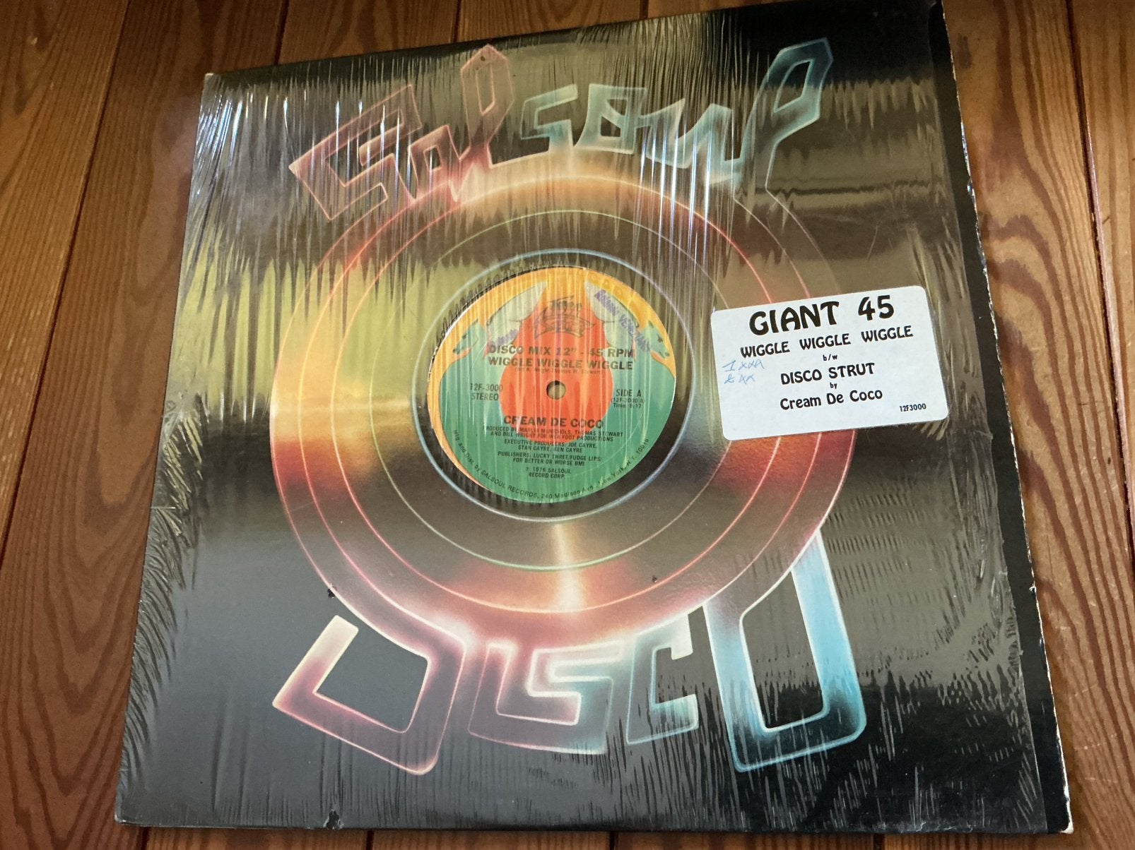 12” Cream de coco - wiggle, wiggle, wiggle, Ophalen of Verzenden, Gebruikt