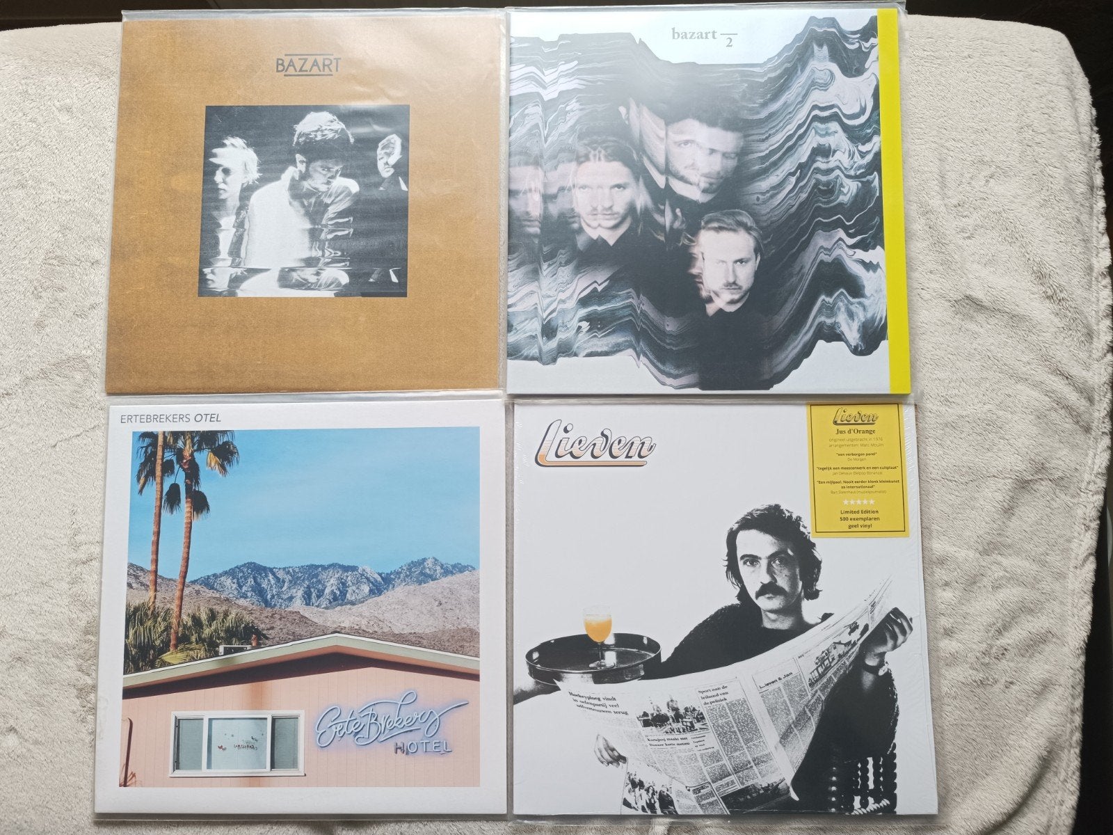 Lot Pop/Oldies/Reggae/R&B/Divers vinyl, Cd's en Dvd's, Beschermende buitenhoes, Ophalen, Zo goed als nieuw, 12 inch