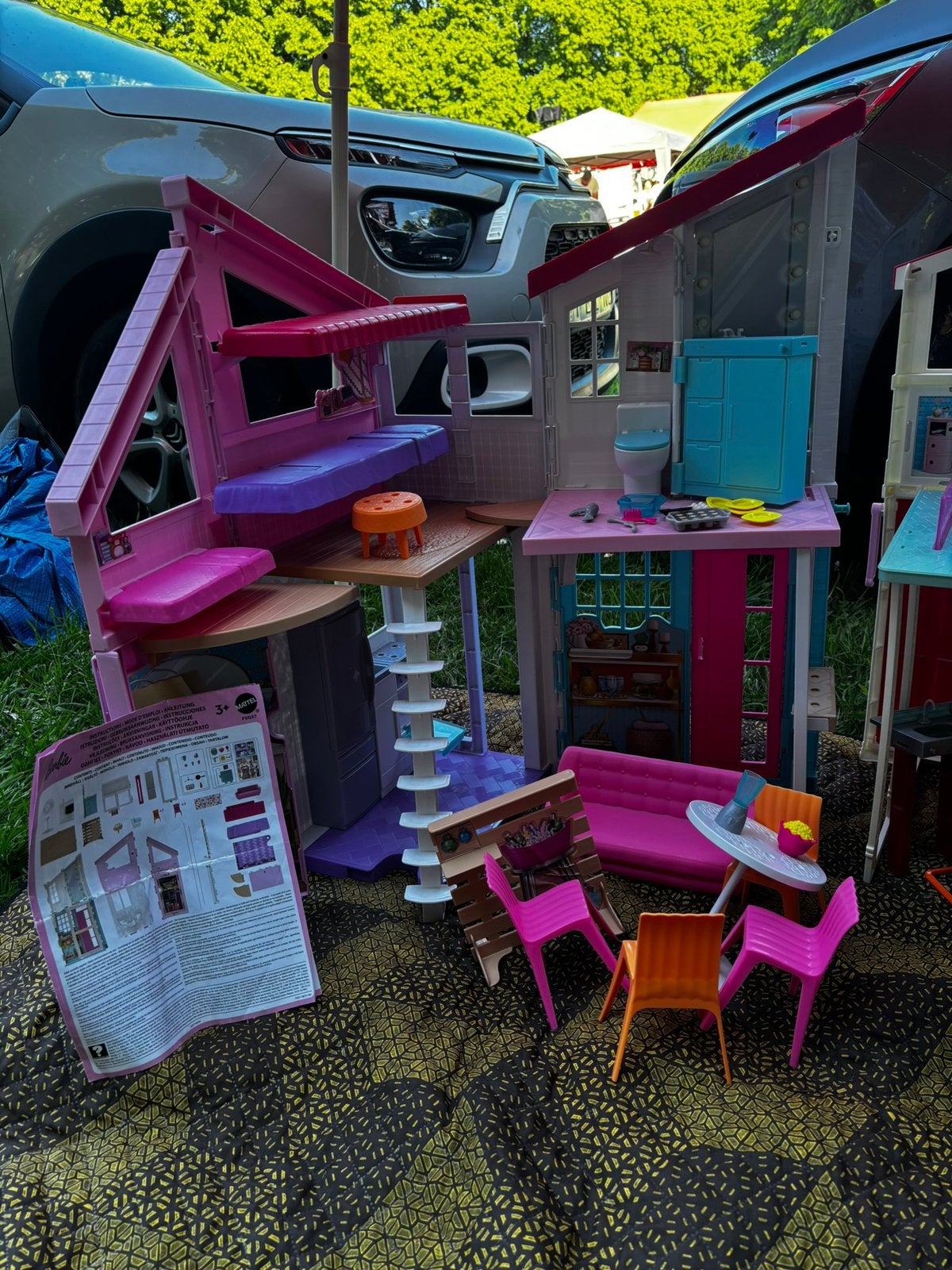Maison barbie, Ophalen, Zo goed als nieuw