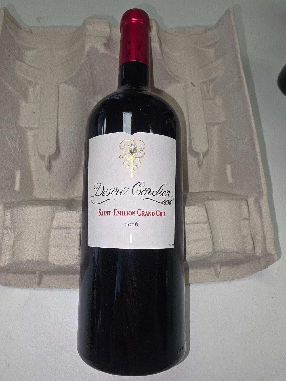 Désiré Cordier 1886 – Saint-Émilion Grand Cru 2006 (120ème M, Enlèvement