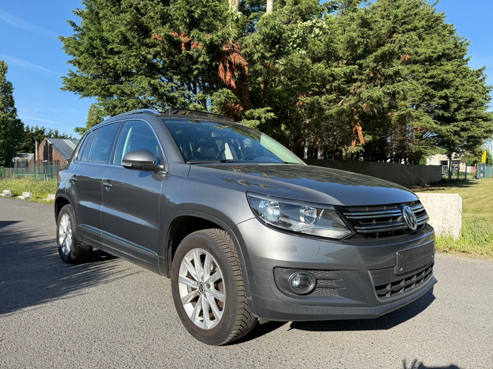 Volkswagen Tiguan | 2.0Tdi  | 4Motion | Pano -Schuifdak |, Euro 5, 1995 cc, Zwart, Bedrijf