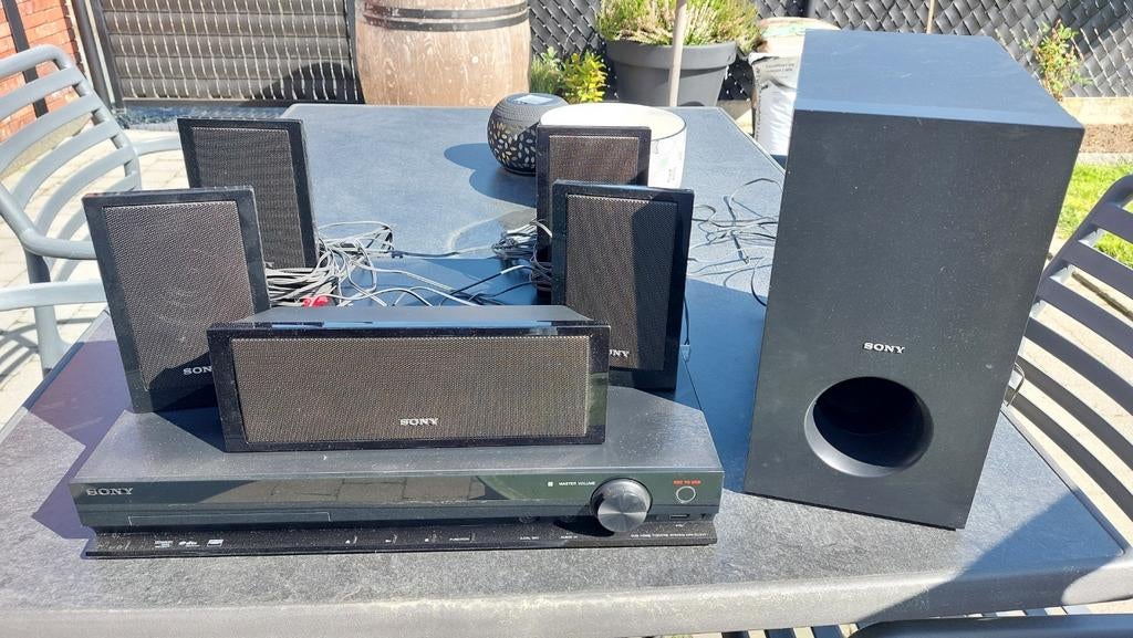 Dolby surround dvd en platenspeler van sony, Audio, Tv en Foto, Home Cinema-sets, Ophalen, Sony