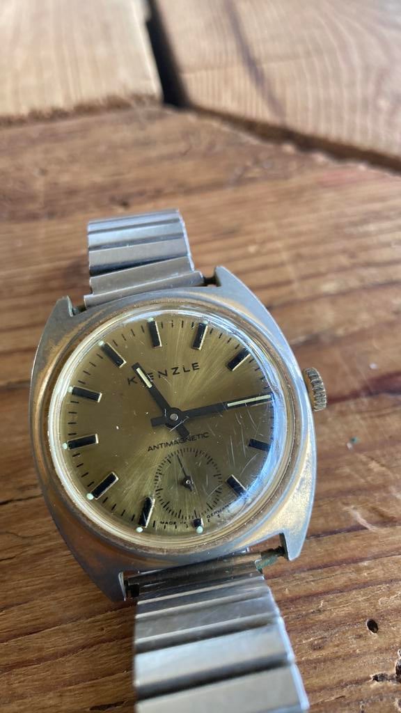 Montre homme automatique vintage, Montre-bracelet, Autres marques, 1930 à 1960, Enlèvement ou Envoi