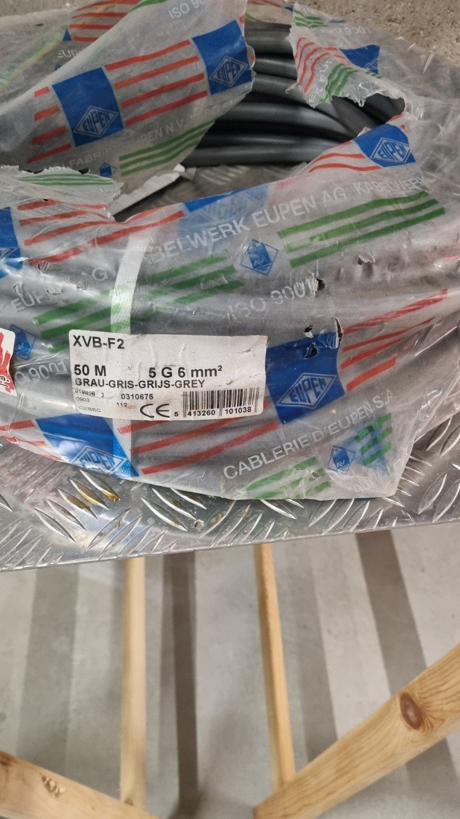 Câble XVB 5G6² 29M, Bricolage & Construction, Électricité & Câbles, Enlèvement