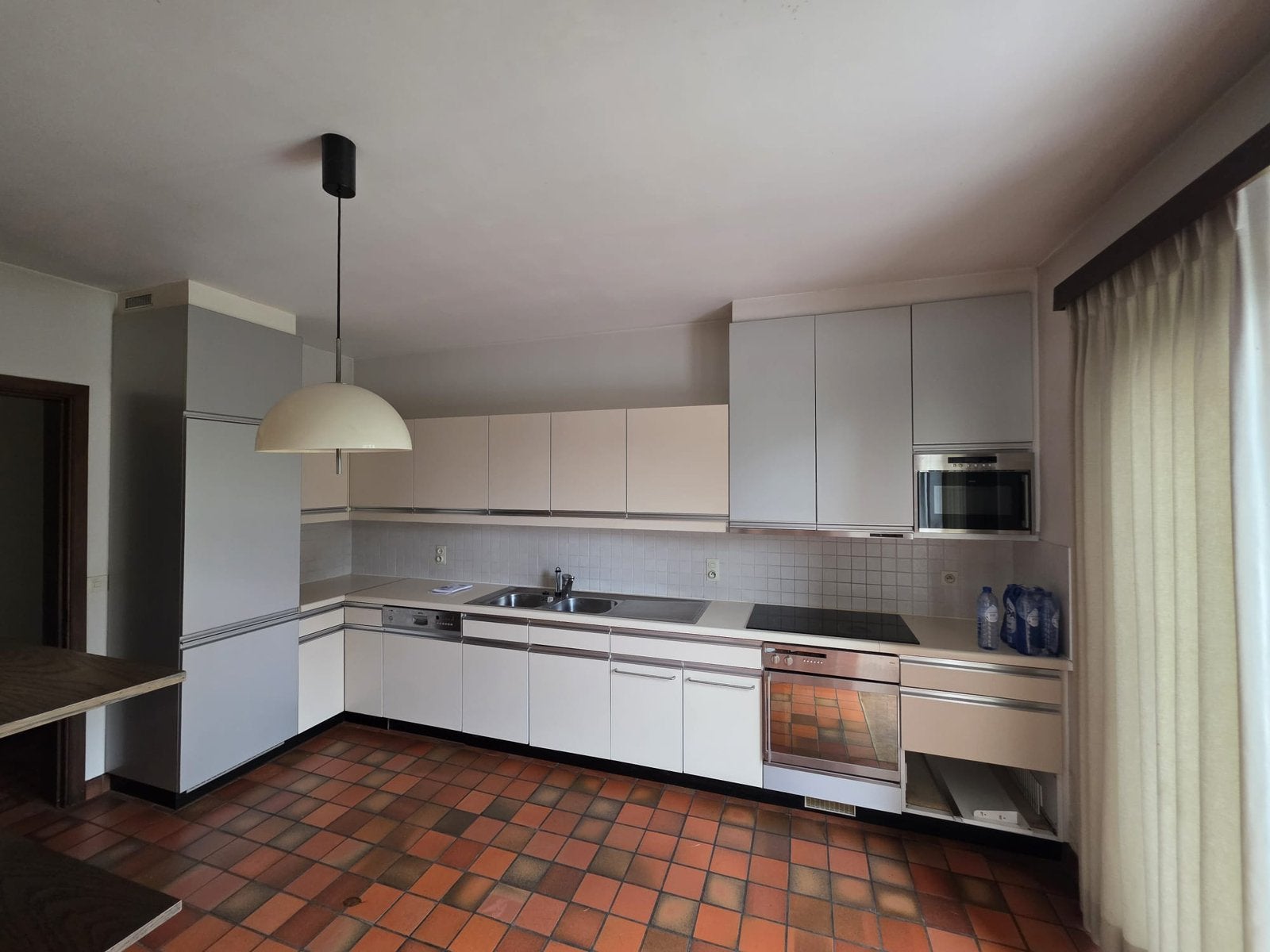 Magnifique cuisine équipée complète avec électroménagers, Enlèvement, Utilisé, Blanc, Cuisine d'angle