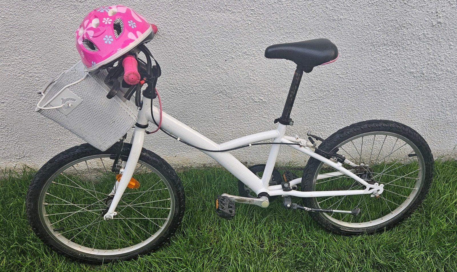 velo enfant + Casque + protection coudes et genoux, Enlèvement, Utilisé, Autres marques