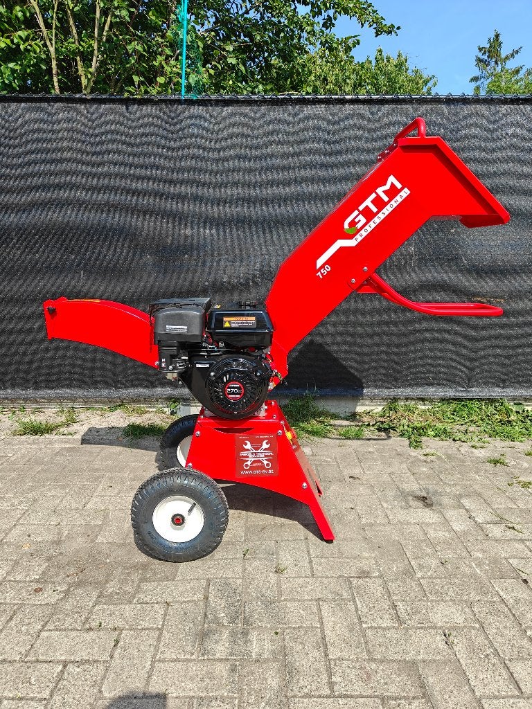 GTM GTS750 Hakselaar - Incl. BTW, Tuin en Terras, Hakselaars, Ophalen, Zo goed als nieuw, Benzine, Professional GTM