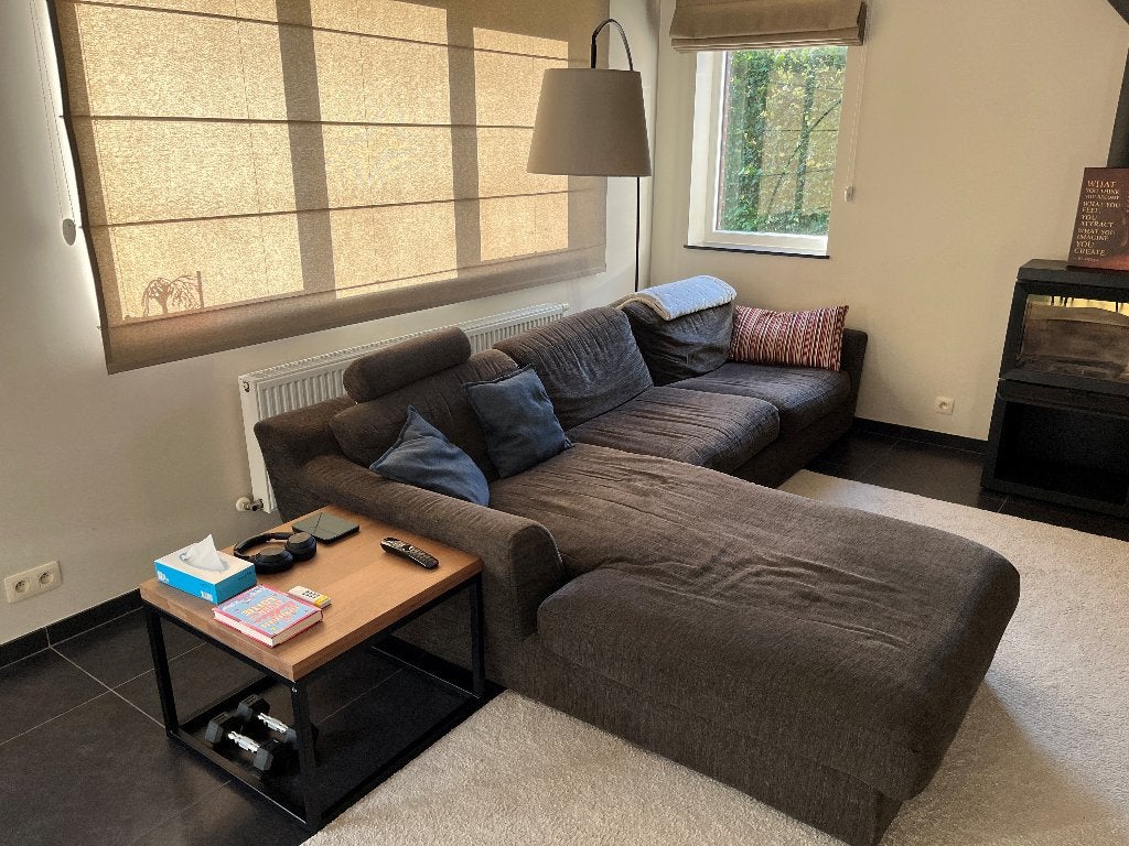living zetel, Huis en Inrichting, Ophalen, Gebruikt, Stof, Modern