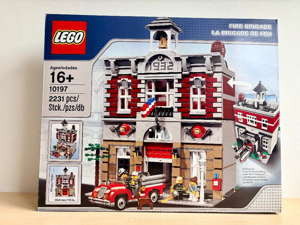 Lego Creator Expert 10197 Fire Brigade Nieuw!, Inclusief accessoires, Lego, Nieuw, Ophalen of Verzenden