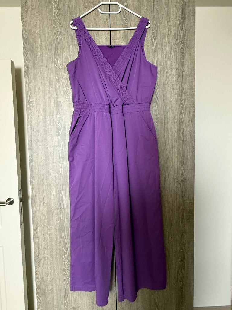 Lila jumpsuit Caroline Biss (maat 44), Kleding | Dames, Jumpsuits, Paars, Maat 42/44 (L), Ophalen of Verzenden, Gedragen