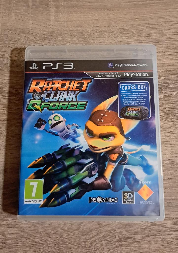 Ratchet & Clank: Q-Force - PS3, Avontuur en Actie, 1 speler, Ophalen of Verzenden, Zo goed als nieuw