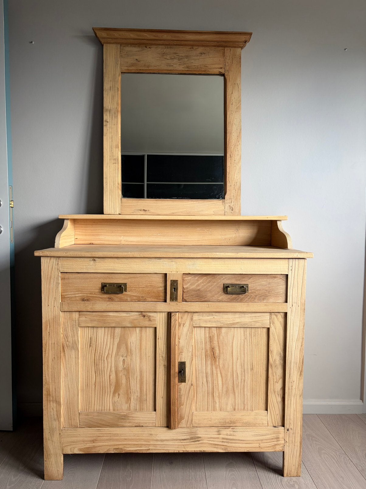 Commode avec miroir, Antiquités & Art, Enlèvement