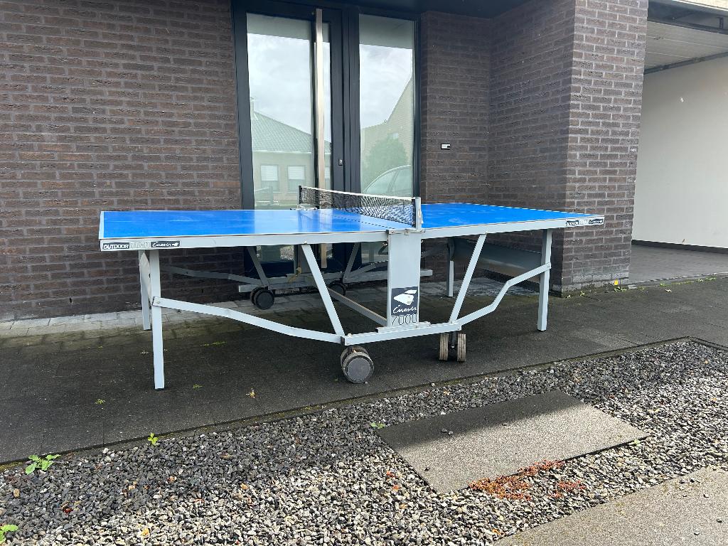 Pingpong tafel, Sports & Fitness, Ping-pong, Enlèvement, Comme neuf, Table d'extérieur, Format de concours