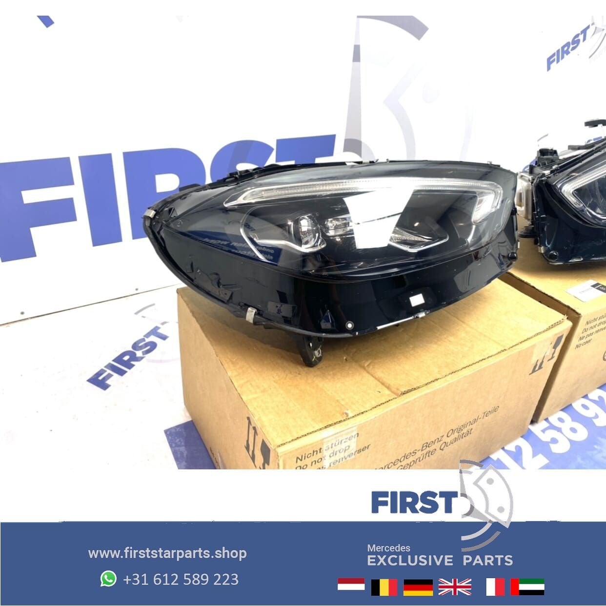 W206 S206 C KLASSE 2021 HIGH PERFORMANCE KOPLAMP RECHTS COMP, Gebruikt, -, Ophalen of Verzenden, -