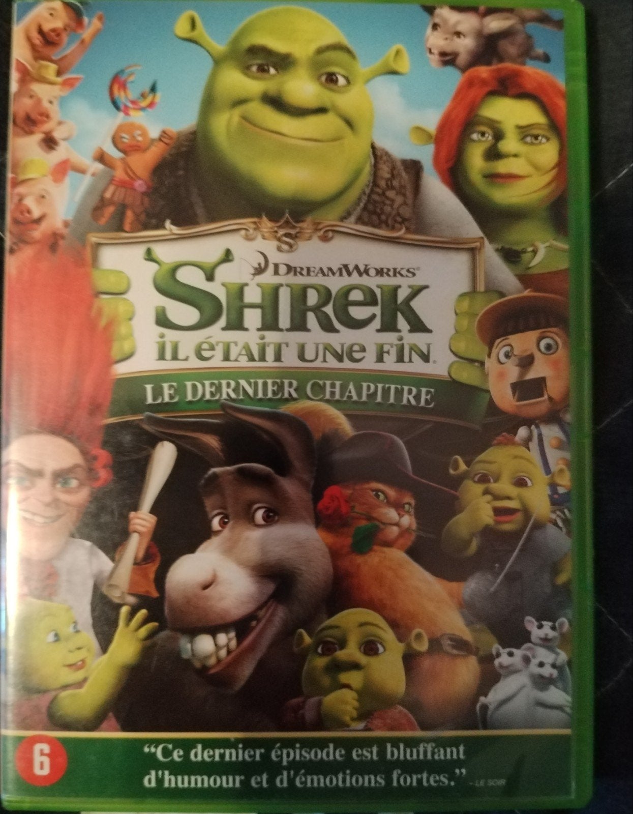 Shrek 4, À partir de 6 ans, Enlèvement ou Envoi, Matériel bonus, Néerlandais