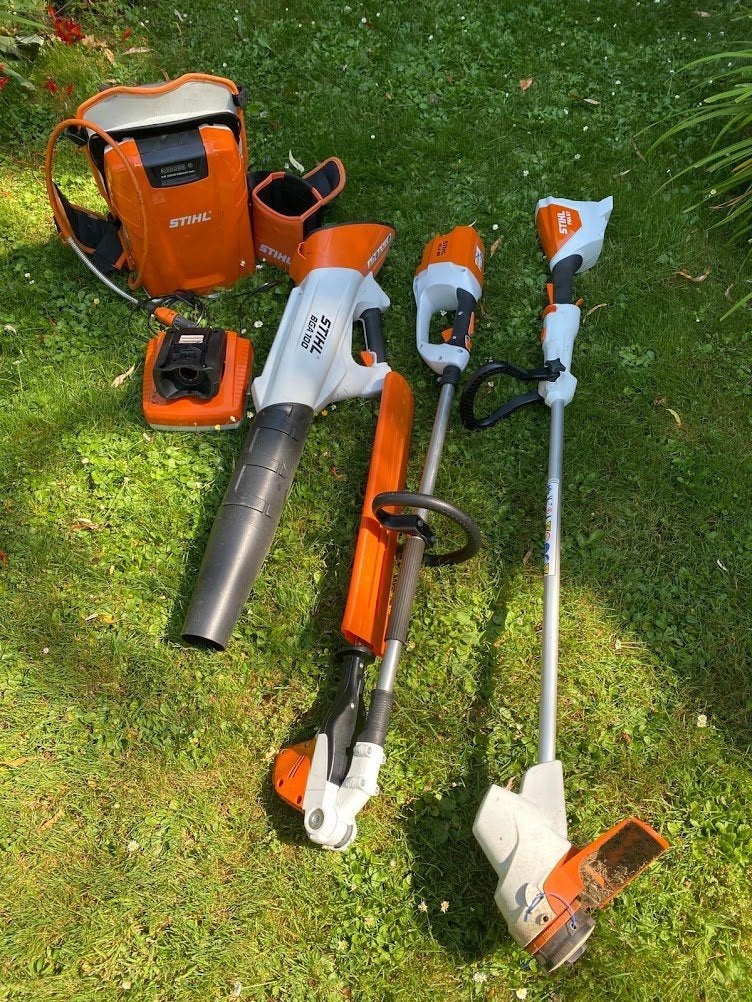 Outils de jardin sans fil STIHL, Enlèvement, Utilisé, Batterie, STIHL Combi/Multisysteem