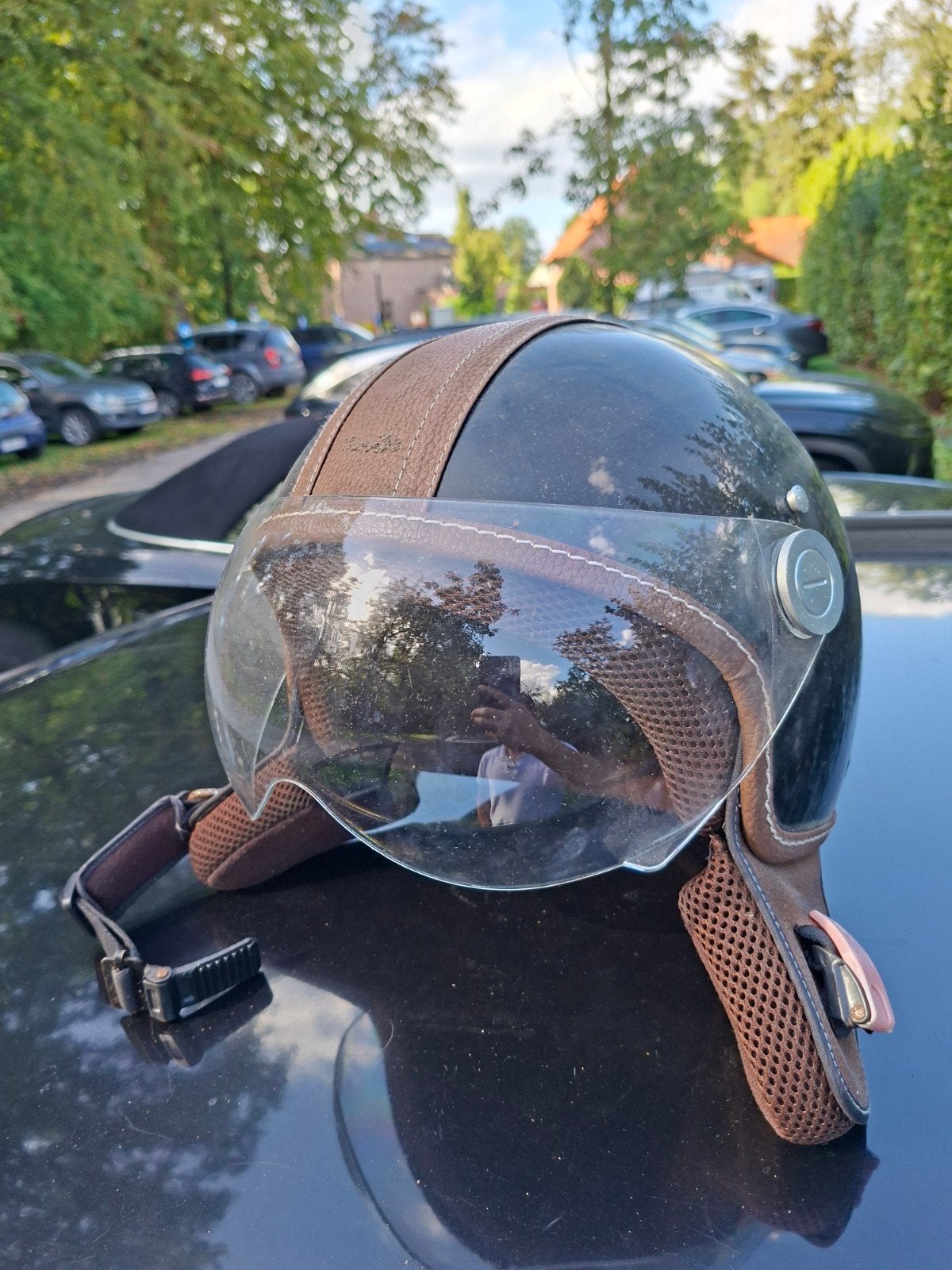 scooterhelm, Fietsen en Brommers, Ophalen