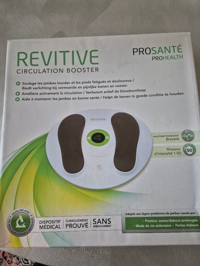 Massageapperaad revitive, Enlèvement, Comme neuf, Soin des mains et des pieds