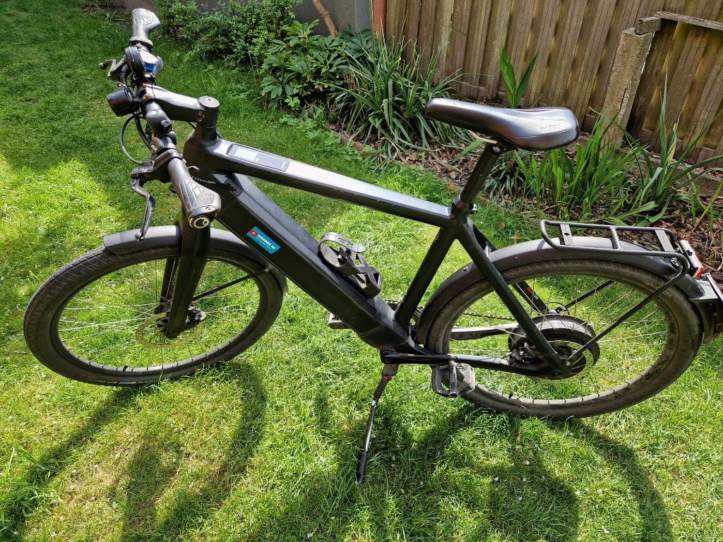 Stromer ST2 Black (2018) – Speed Pedelec, goed onderhouden, Ophalen, Gebruikt, 51 tot 55 cm, Stromer
