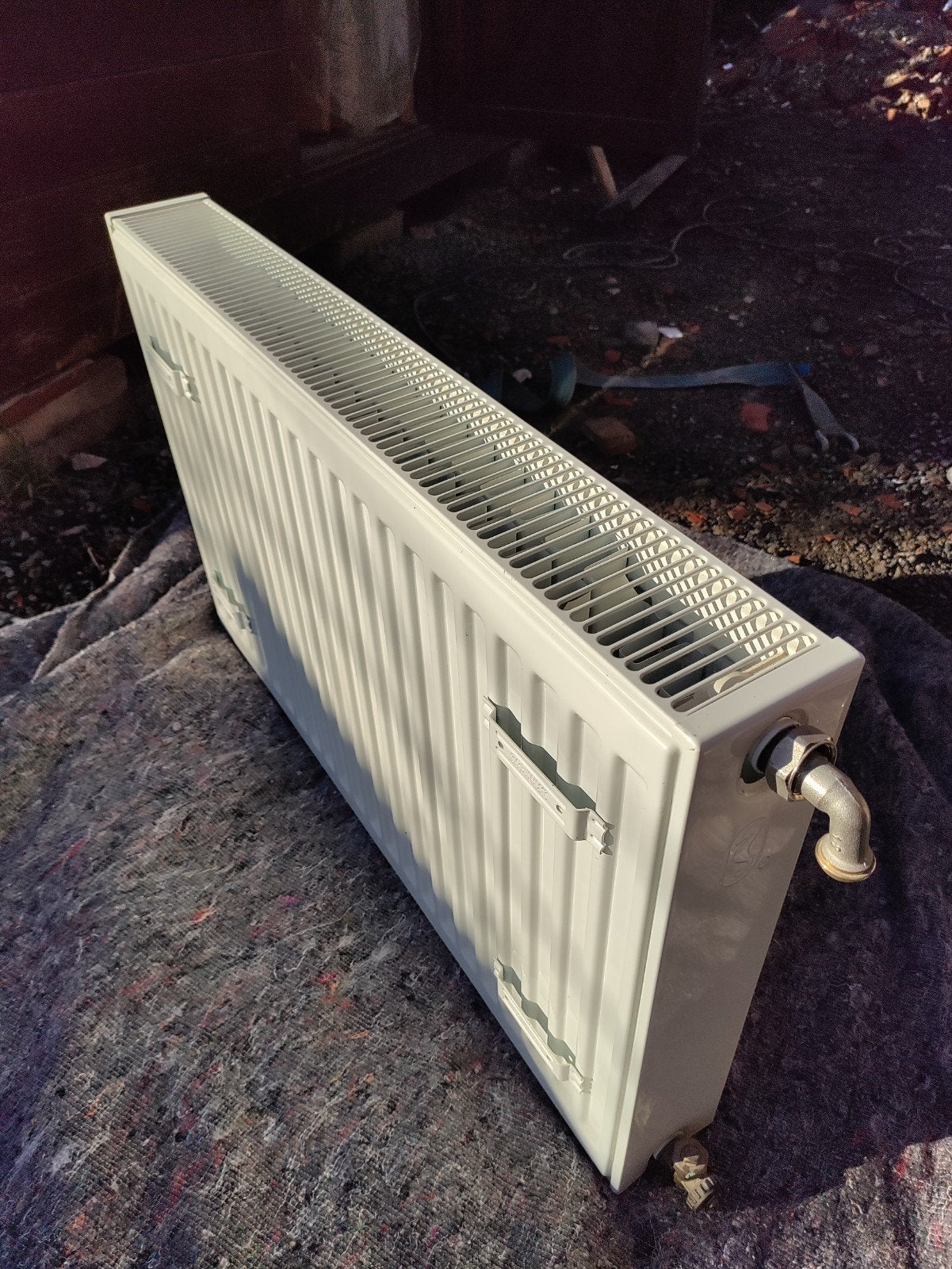Vanmarck radiator 80*50*10cm, Doe-het-zelf en Bouw, Ophalen, 30 tot 80 cm, Gebruikt, Radiator