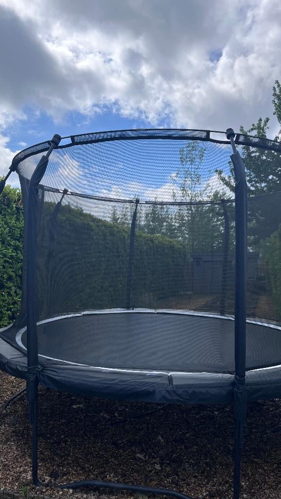 Trampoline - Salta - 366cm - Black Edition, Kinderen en Baby's, Ophalen, Gebruikt