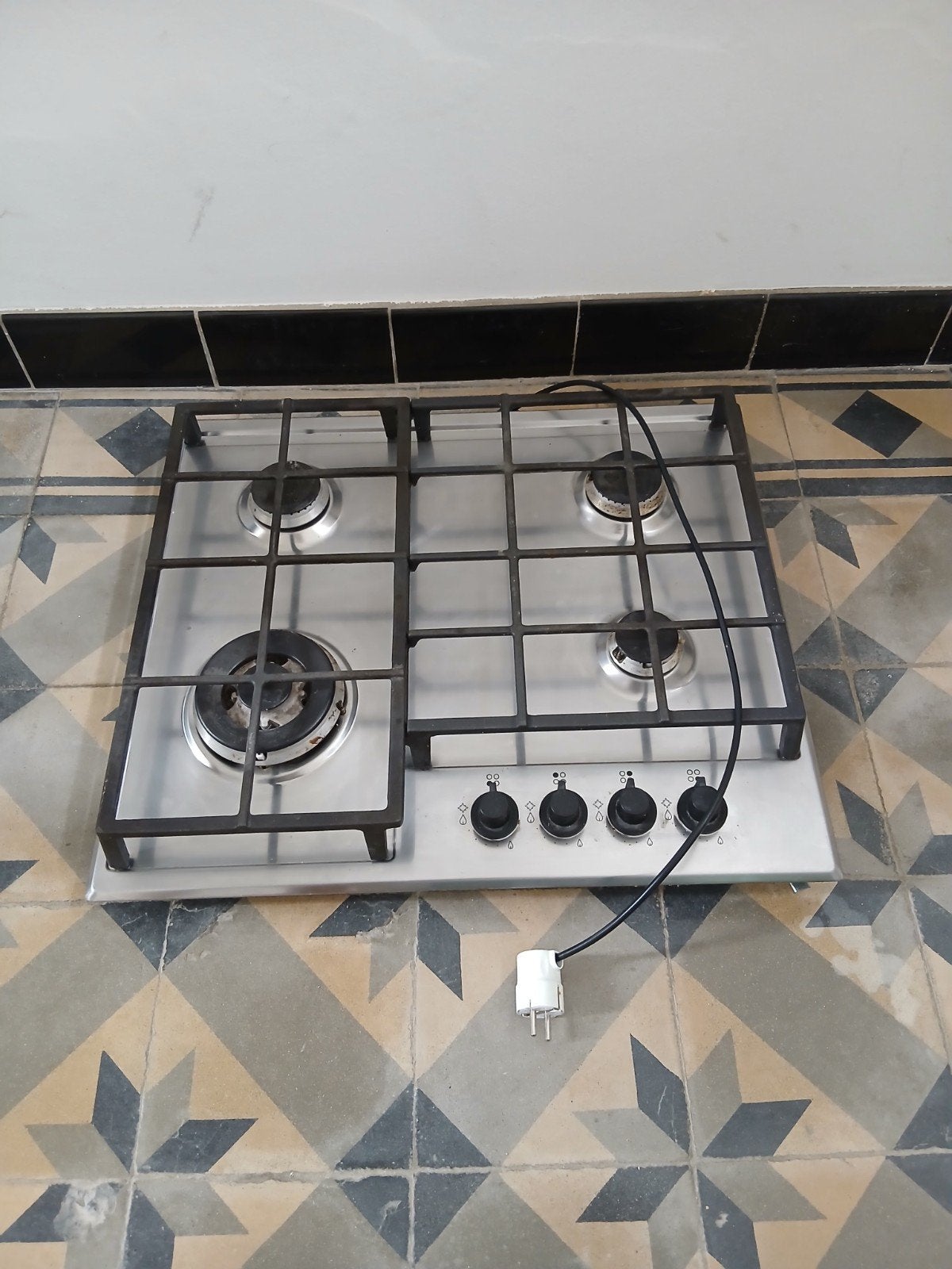 Ikea kookplaat 4 pits aardgas, Elektronische apparatuur, Kookplaten, Ophalen