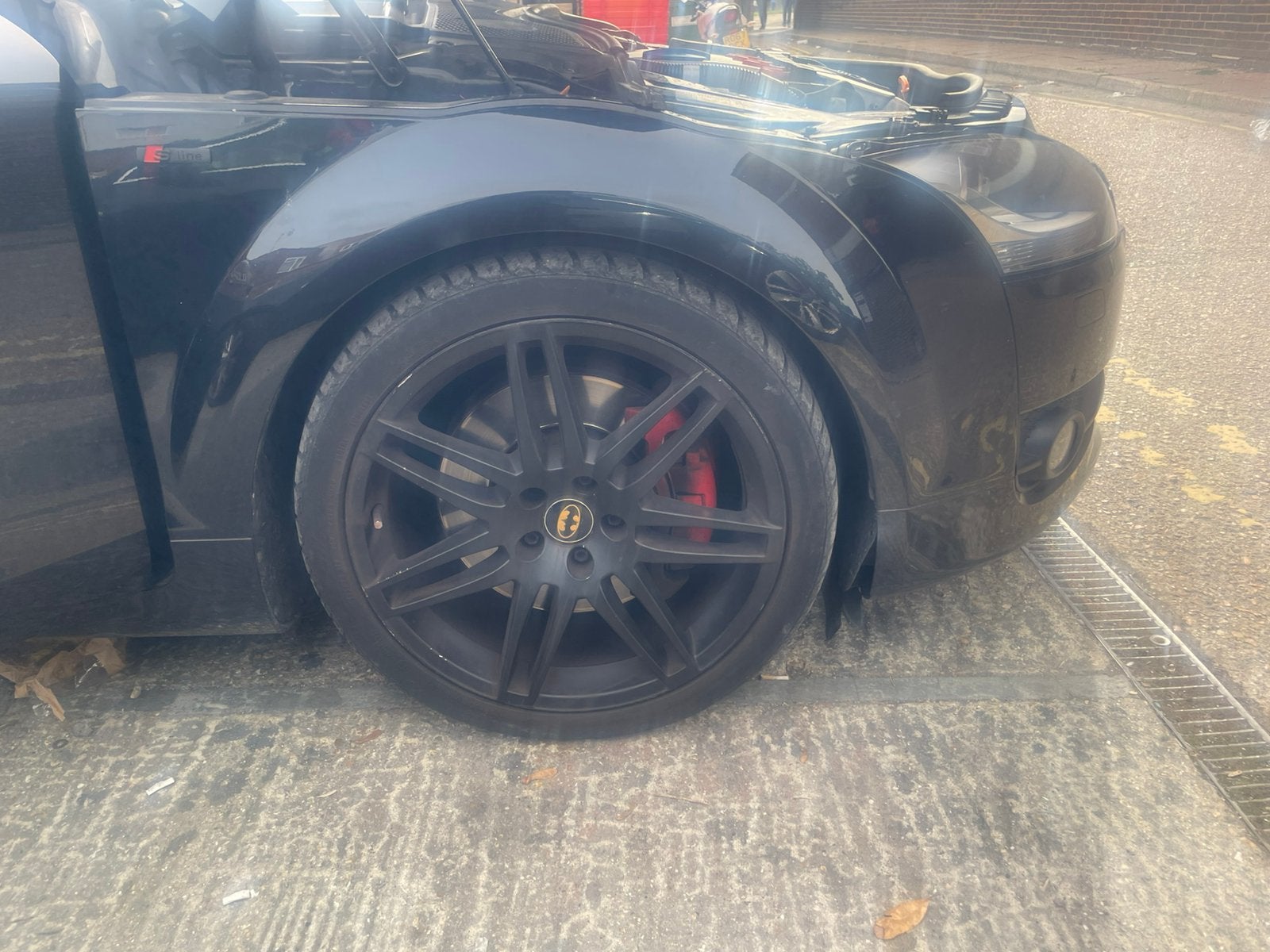 Audi TT 3.2 ltr quatro 6 bak rhd, Auto's, 4 zetels, TT, Zwart, Handgeschakeld