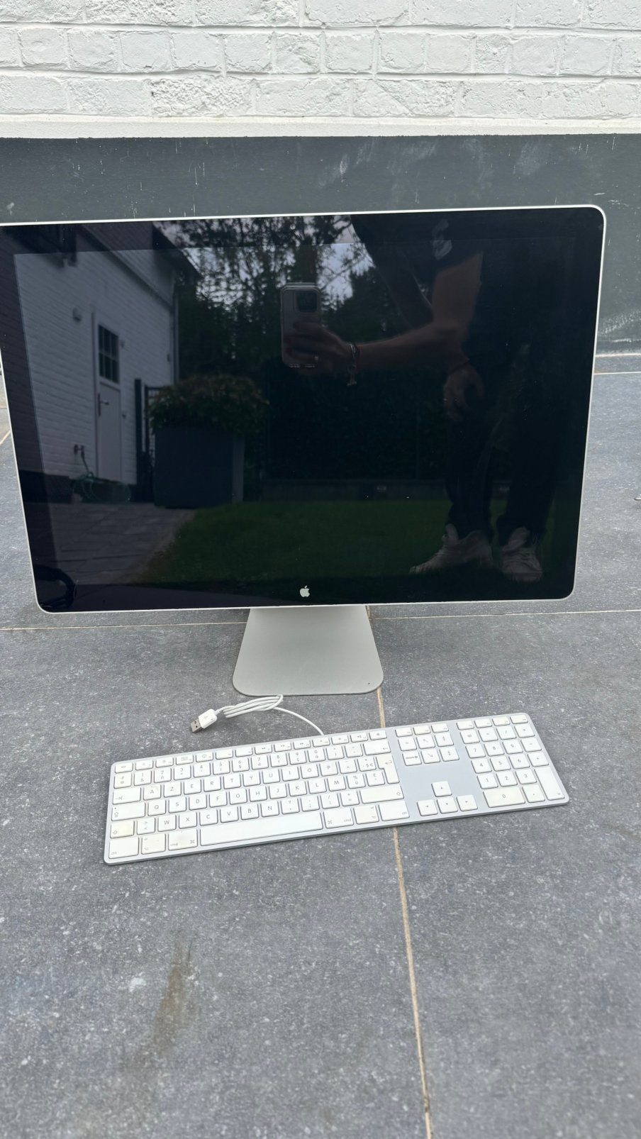 Apple LED Cinema Display 24” A1267 + clavier Apple, Informatique & Logiciels, Enlèvement, Comme neuf