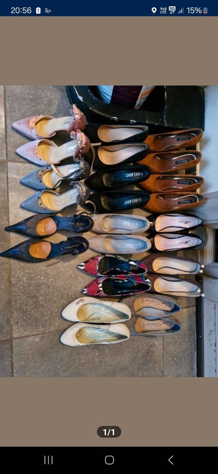 Damesschoenen Zoals nieuw maat 38, Ophalen