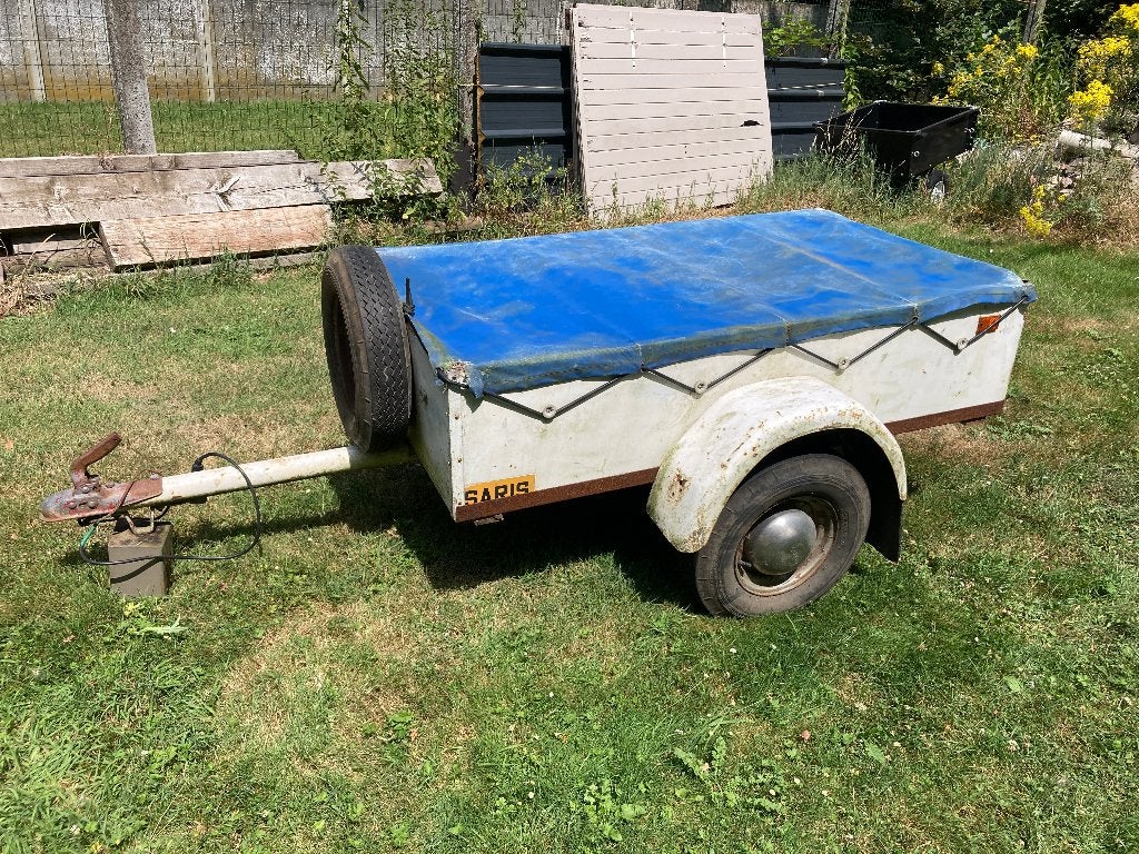 aanhangwagen, Ophalen, Gebruikt