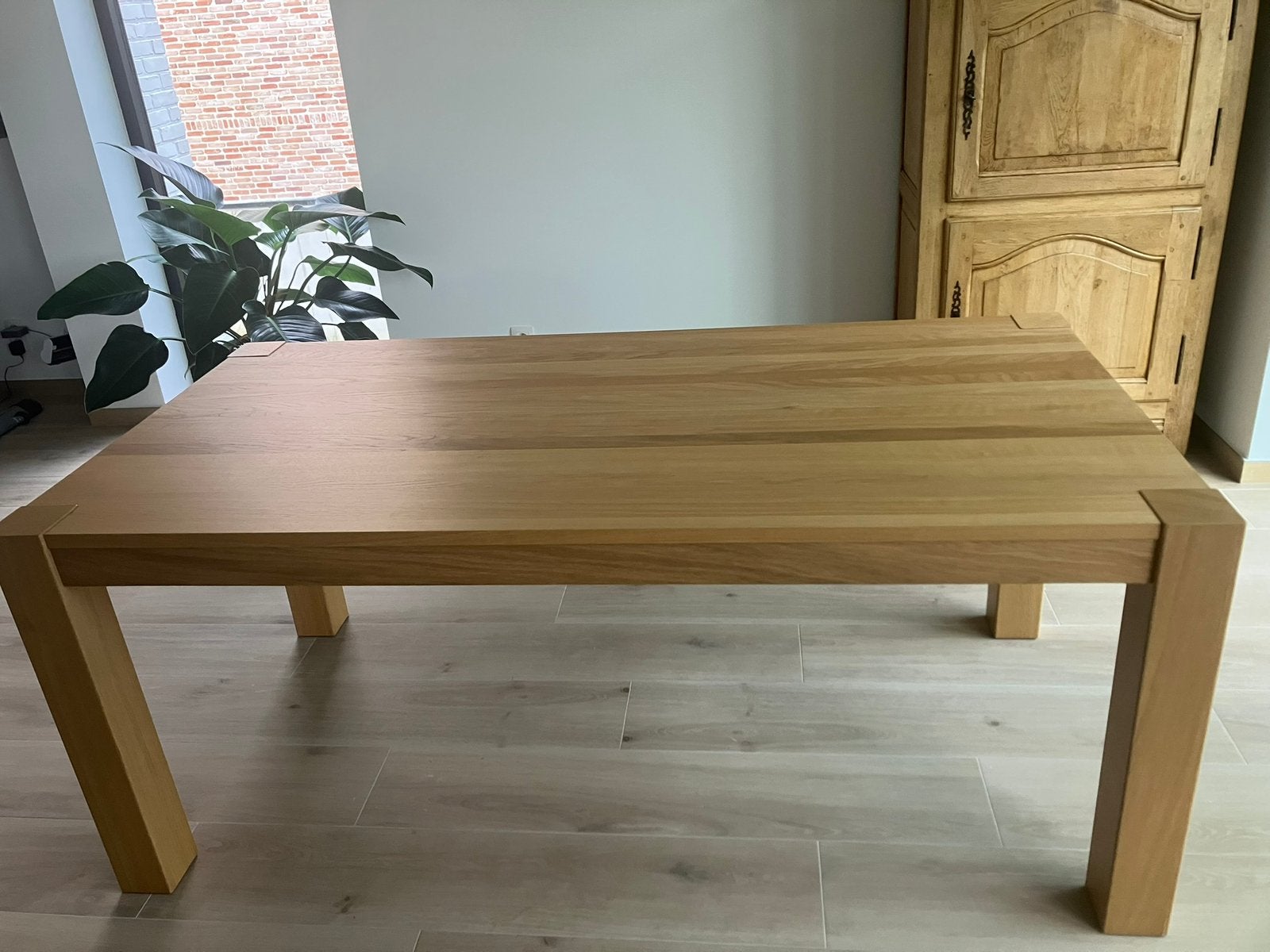 Eettafel, Ophalen, Overige materialen, 50 tot 100 cm, Zo goed als nieuw