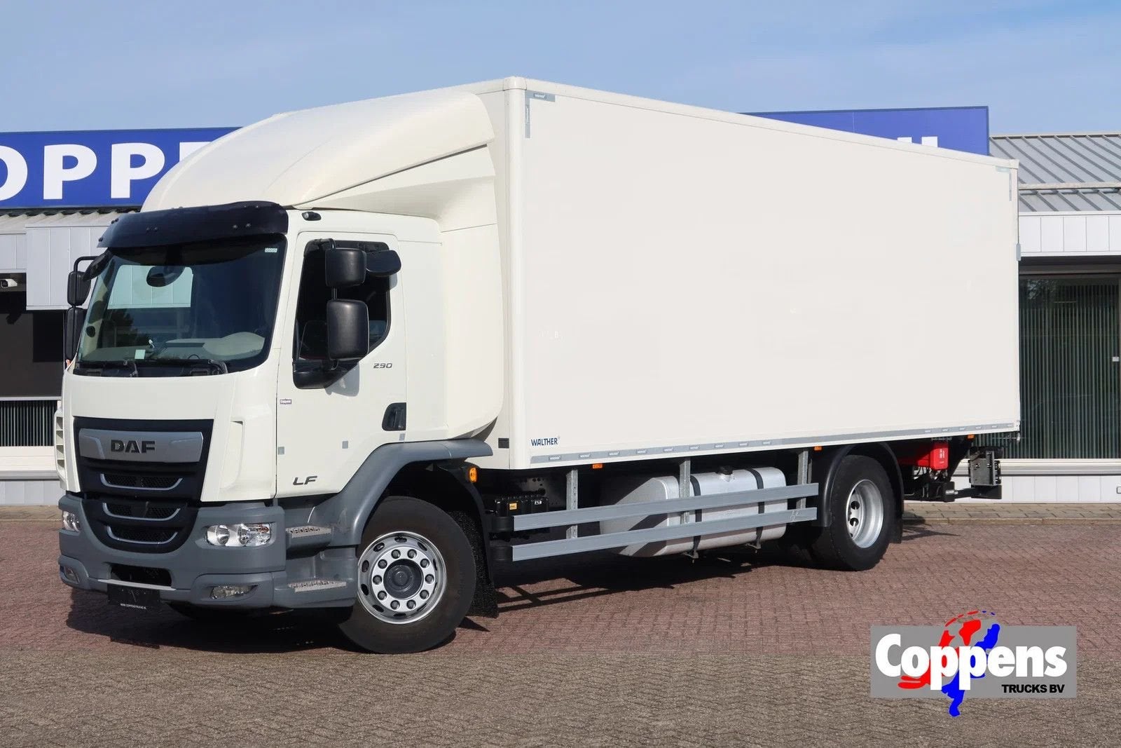 DAF LF 290 Bakwagen+Klep 1500 kg Comfort cabine, Auto's, Automaat, Wit, Bedrijf, Diesel