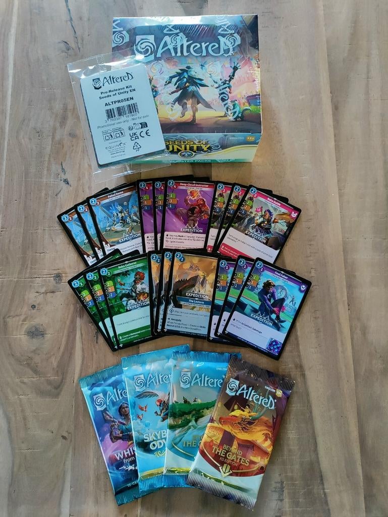 Altered TCG seeds of unity boosterbox sealed English + exped, Ophalen of Verzenden, Boosterbox