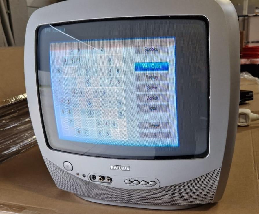 Philips picnic TV vintage 35 inch, Audio, Tv en Foto, Vintage Televisies, Ophalen, Philips